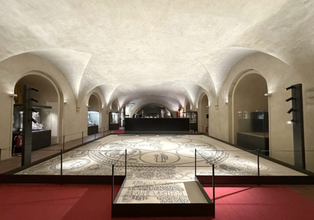 Mosaico Medioevale Museo Diocesano Torino